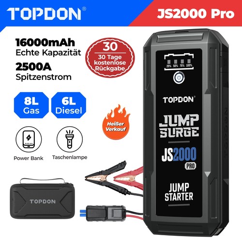 Topdon js2000 pro 2500a - topdon,