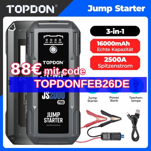 Topdon js2000 pro 2500a - js2000, auto